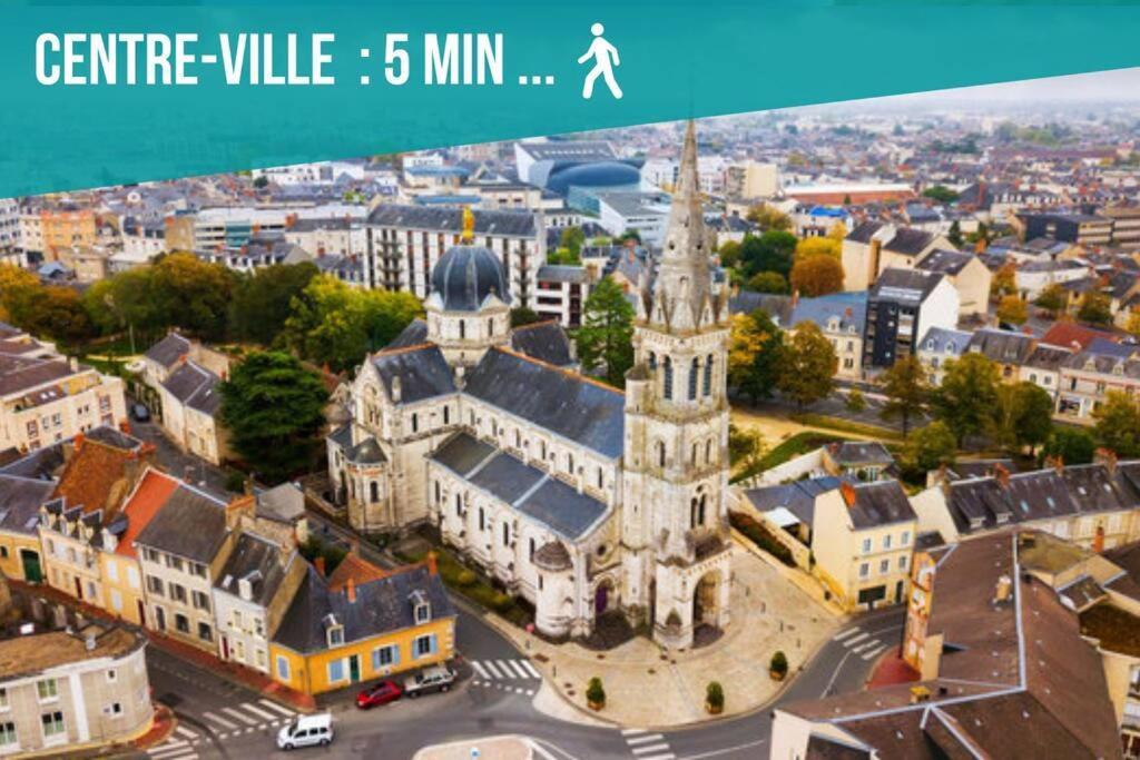Le Petit Faubourg • Fibre • Proche Centre-Ville Châteauroux Eksteriør billede